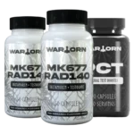 2 x RAD-140 and MK-677 research compound bottles and PCT